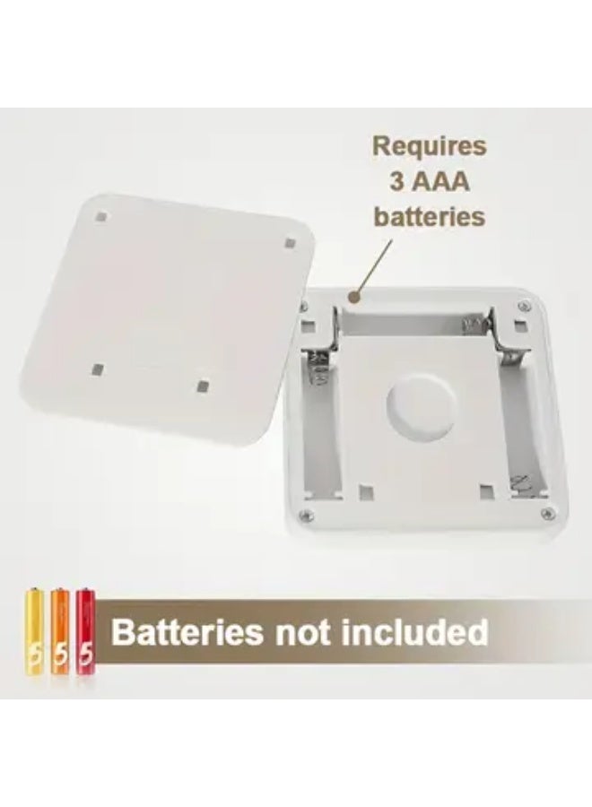 سِيمِير مصباح ليلي ذكي مزود بمستشعر حركة - مصباح حائط لاسلكي مريح للإضاءة، استجابة حساسة واسعة النطاق 100 درجة، ضوء خافت للاستخدام الليلي. مناسب لغرفة النوم، الردهة، الممر، الحمام، سهل التركيب.vv - Image 5